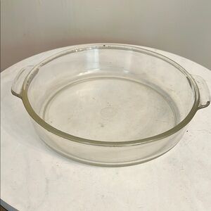 Vintage Pyrex Cake Baking Dish 8" Round x 2" Diameter Pyrex #221